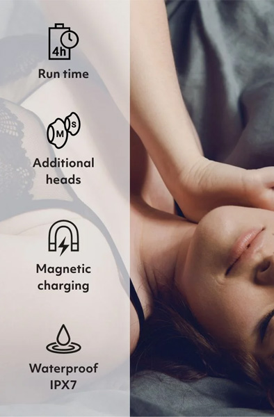 Womanizer Premium 2 Clitoris Stimulator Blue - Luftdruck-Vibrator 4