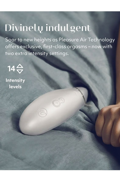 Womanizer Premium 2 Clitoris Stimulator Gray - Luftdruck-Vibrator 3