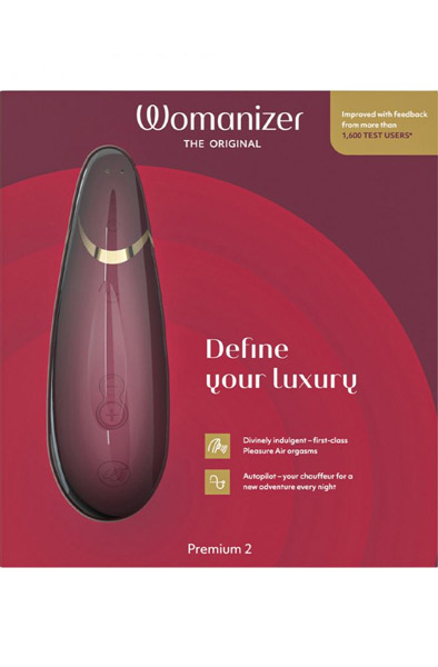 Womanizer Premium 2 Clitoris Stimulator Red - Luftdruck-Vibrator 5