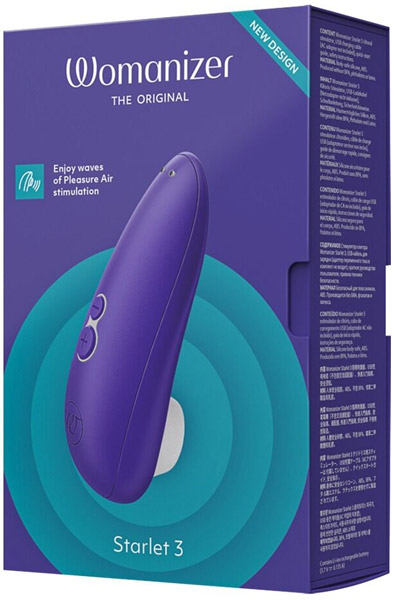 Womanizer Starlet 3 Blue - Luftdruck-Vibrator 8
