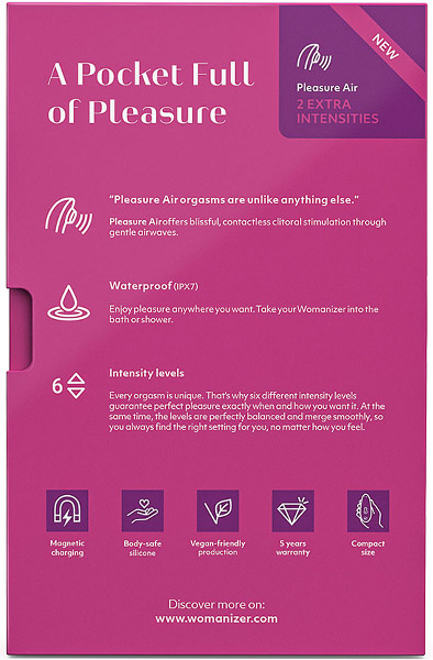 Womanizer Starlet 3 Pink - Luftdruck-Vibrator 6