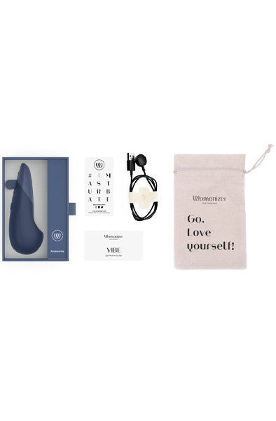 Womanizer Vibe Dark Blue - Klitoris-Vibrator 7