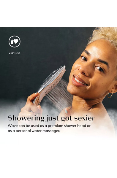 Womanizer Wave Showerhead Black - Klitoris-Stimulator 6