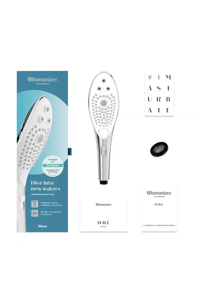 Womanizer Wave Showerhead Chrome - Klitoris-Stimulator 8