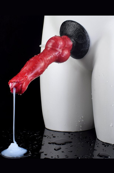 Woofix Monster Ejaculating Dildo 20,5 cm - Drachen-Dildo 3