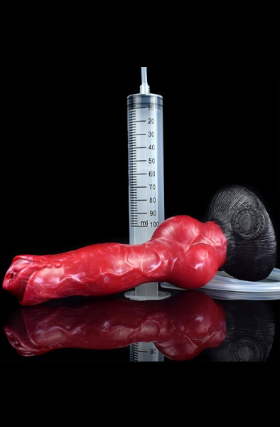 Woofix Monster Ejaculating Dildo 20,5 cm - Drachen-Dildo 5