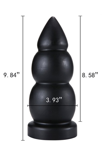 X-Men Butt Plug Black 24 cm - XXL-Analplug 3