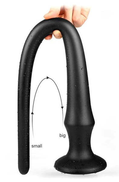 X-Men Butt Plug Size S Black 30 cm - Extra langer Anal-Dildo 2