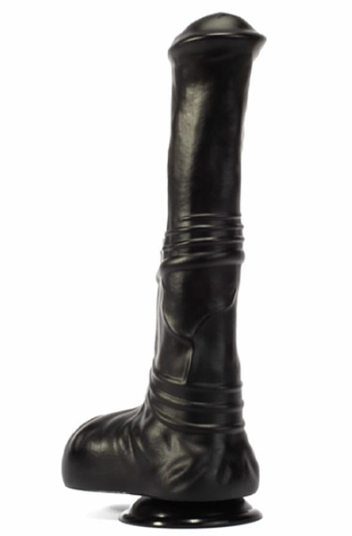 X-Men David's Cock Black 31,5 cm - Drachen-Dildo 3