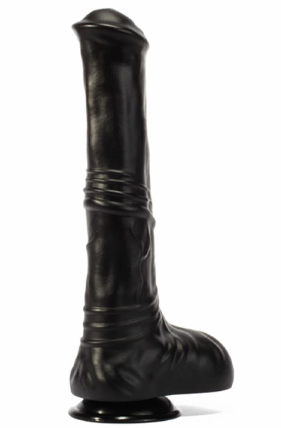 X-Men David's Cock Black 31,5 cm - Drachen-Dildo 4