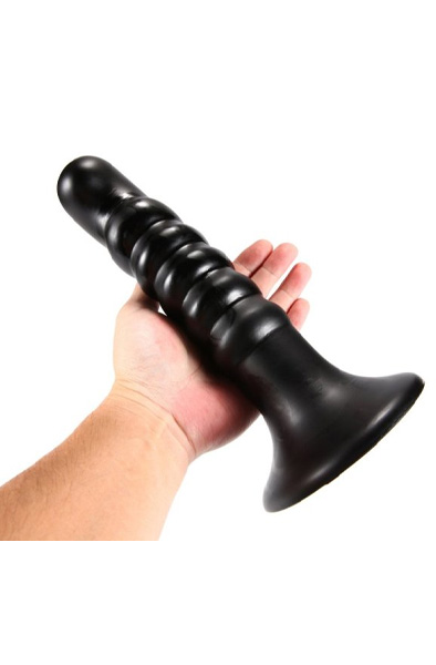 X-Men Extra Girthy Butt Plug Black 25 cm - XL Buttplug 3