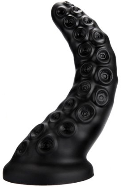 X-Men Horns Tentacle Dildo Black 20 cm - Monster-Dildo 1