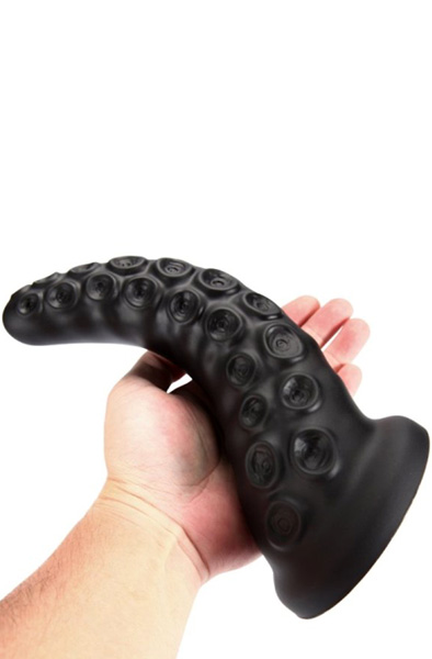 X-Men Horns Tentacle Dildo Black 20 cm - Monster-Dildo 2