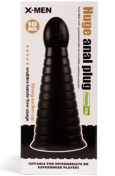 X-Men Huge Anal Plug Black 25,5 cm - XXL-Analplug 2