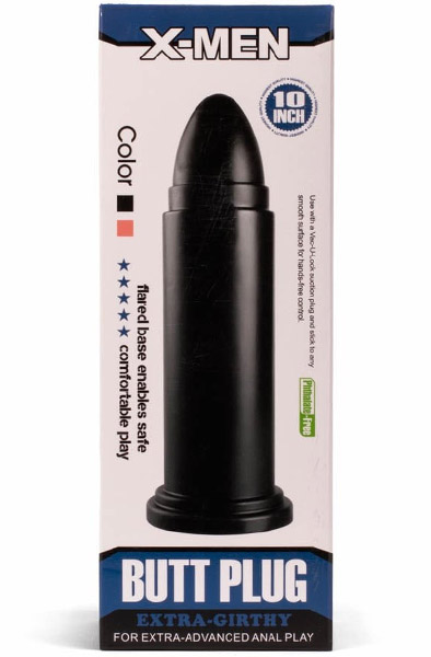 X-Men Huge Butt Plug Black 26 cm - XXL-Analplug 4