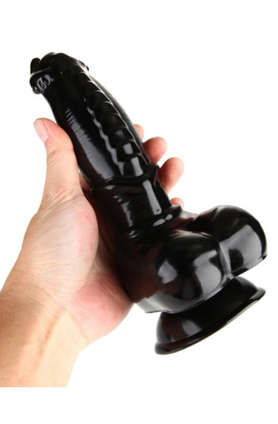 X-Men Super Sized Dildo Black 22 cm - Monster-Dildo 3