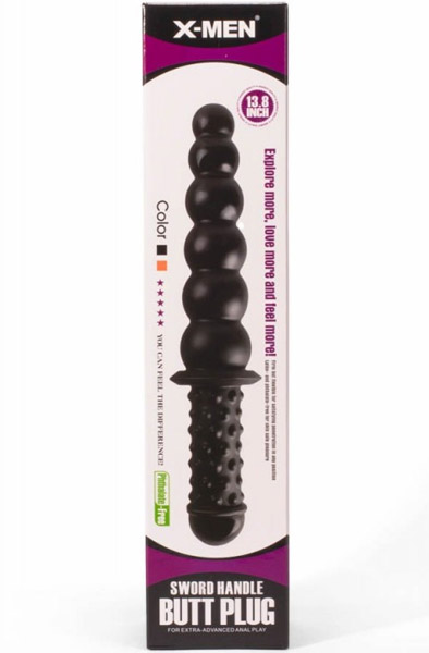 X-Men Sword Handle Butt Plug 35 cm - XL Buttplug 2