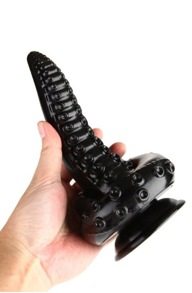 X-Men Tentacle Dildo Black 21 cm - Drachen-Dildo 2