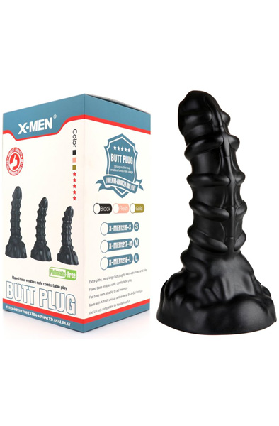 X-Men XL Butt Plug Anal Dildo 24 cm - Monster-Dildo 5