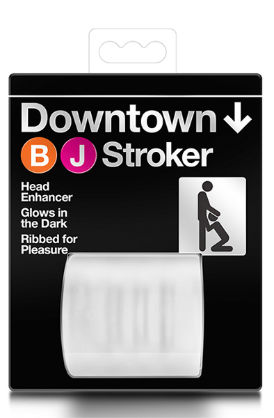 X5 Men Downtown Bj Stroker Clear - Oral-Masturbator 2