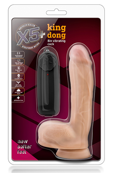 X5 Plus King Dong Vibrating Cock 20cm - Vibrierender Dildo 2