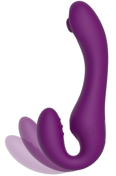 XOCOON Strapless Strap-On Pulse Vibe - Strap-on 4