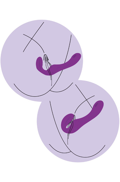 XOCOON Strapless Strap-On Pulse Vibe - Strap-on 5