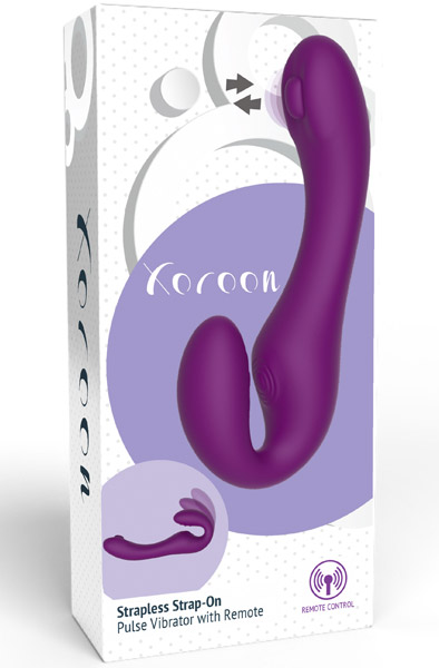 XOCOON Strapless Strap-On Pulse Vibe - Strap-on 6