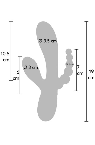 Xocoon Triple Love Vibrator - 7