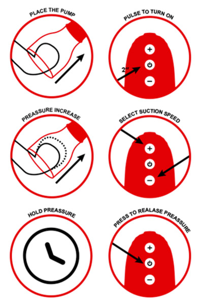 Xpand Lite Automatic Testic Suction Pump - Ballvibrator 2