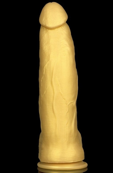 XXL Silicone Dildo Gold 33 cm - XXL-Dildo 4