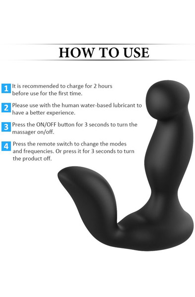 Zenn Anal Pleasure Remote-Controlled Toy - Prostatastimulator 3