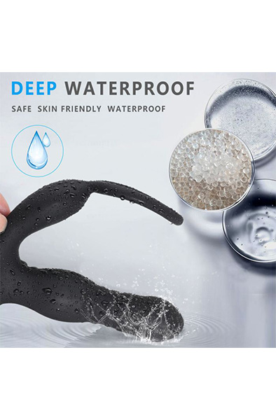 Zenn Analvergnügen P-Punkt Stoßfunktion - Prostatavibrator mit Penisring 4