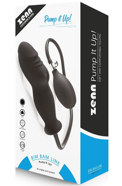 Zenn Pump It Up! 15,5 cm - Aufblasbarer Analplug 3