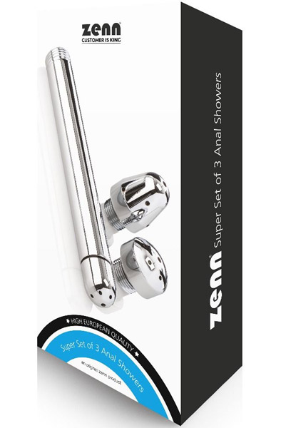 Zenn Super Set Of 3 Anal Showers - Duschdüse 2