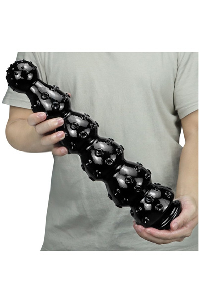 Zeus Dildo Black 40 cm - Extra dicker Anal-Dildo 2