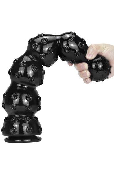 Zeus Dildo Black 40 cm - Extra dicker Anal-Dildo 5