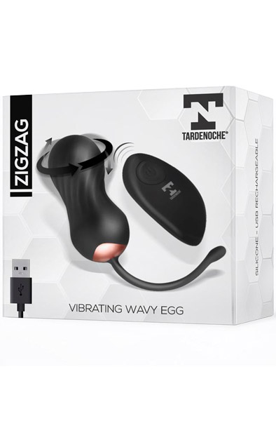 Zigzag Vibrating Egg With Remote Control - Vibrierendes Ei 2