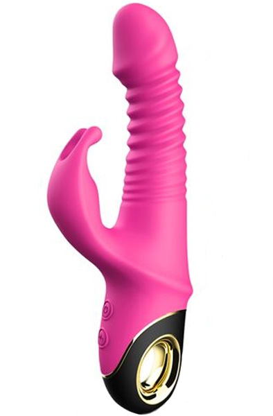 Zing Vibrating Rabbit Dildo 22,5 cm - Rabbit-Dildos 1