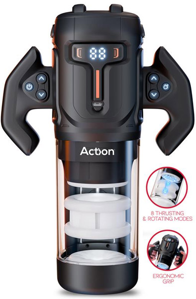 Zyon Thrusting & Rotating Masturbator - Automatischer Masturbator 1